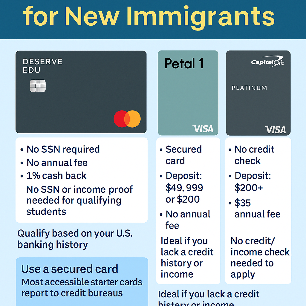 Best No-Income Proof Credit Cards for New Immigrants Best No-Income Proof Credit Cards for New Immigrants