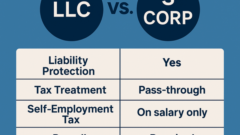 LLC vs S Corp: Which Is Better for Tax Savings?